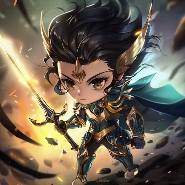 30+ Hình ảnh Garen chibi làm avatar, hình nền điện thoại