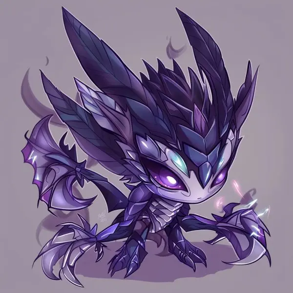 Kha'zix chibi hình ảnh chibi đáng yêu của Sát thủ Hư Không