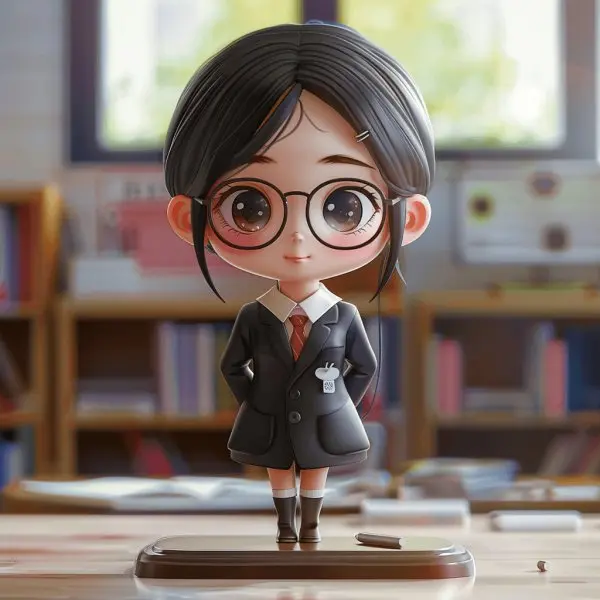 100+ hình ảnh cô giáo chibi, cute đáng yêu ý nghĩa nhất