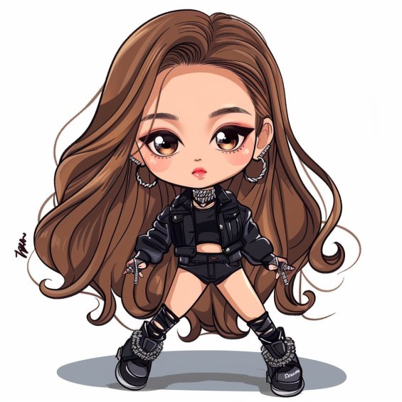 Hình ảnh Jennie Chibi dễ thương và đáng yêu nhất Việt Nam