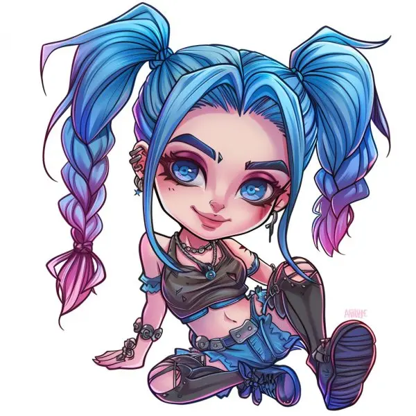 Jinx Chibi nụ cười của Jinx, nỗi ám ảnh của kẻ thù