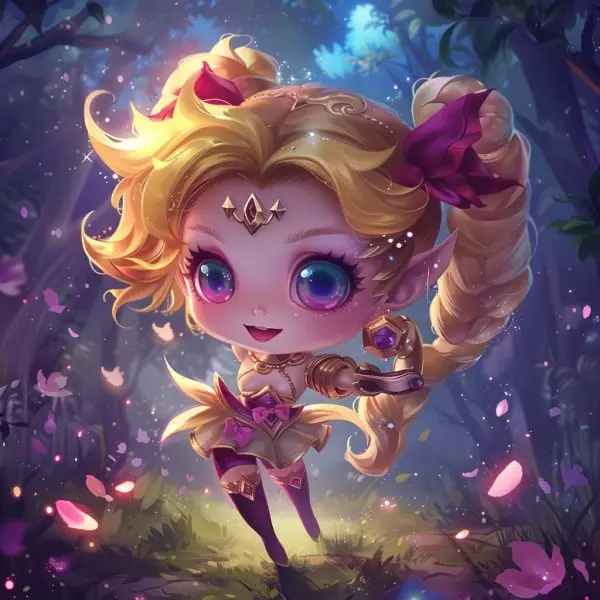 30+ Hình ảnh Lux chibi làm avatar, hình nền điện thoại