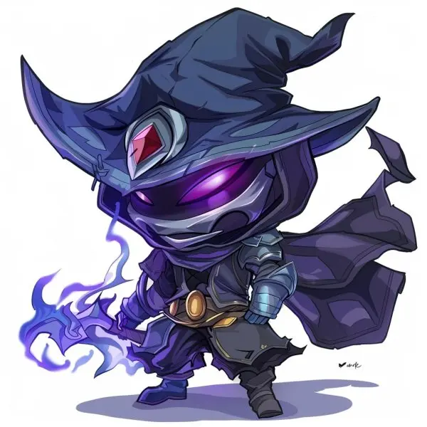 Veigar Chibi Phù Thủy Nhỏ Bé Nhưng Quyền Lực Lớn