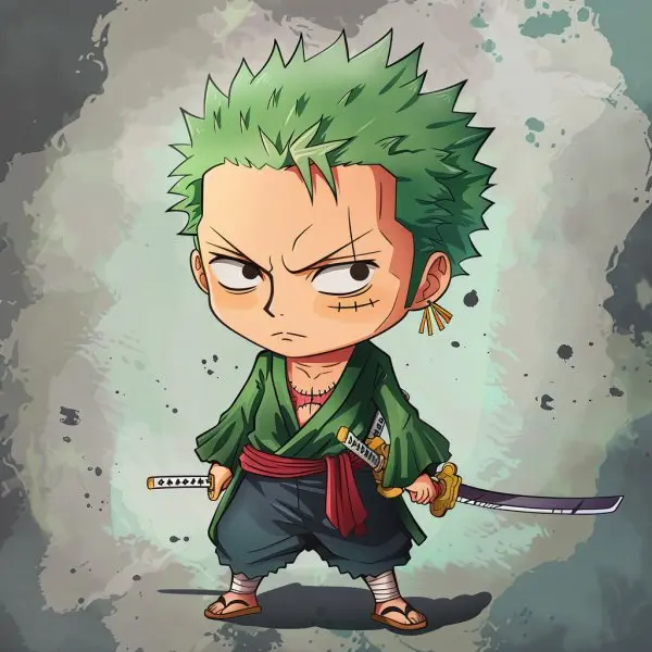 Lộ diện Zoro chibi cute, cực ngầu Fan One Piece không thể bỏ qua!