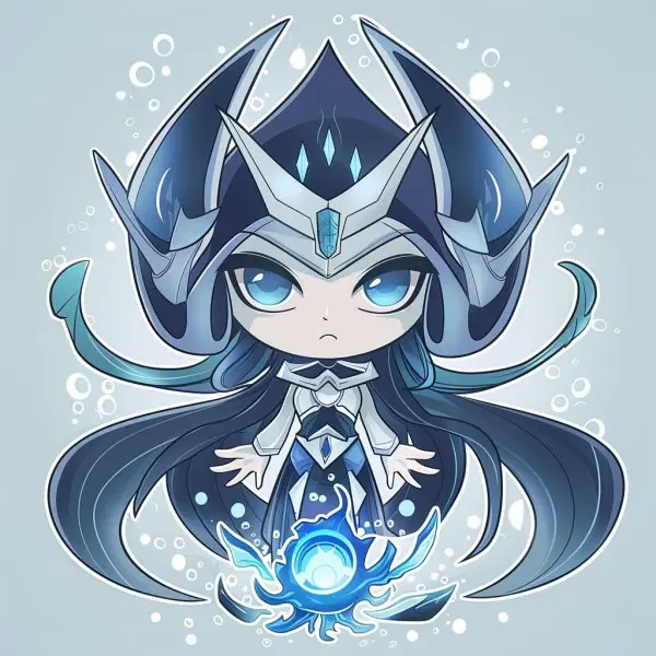 Khám Phá Hình Ảnh Lissandra chibi Nữ Hoàng Băng Giá Cực Cute