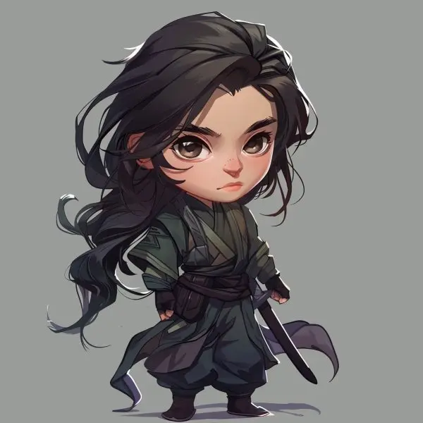 Bộ sưu tập hình ảnh shen chibi dễ thương dành cho fanart và cosplay miễn phí