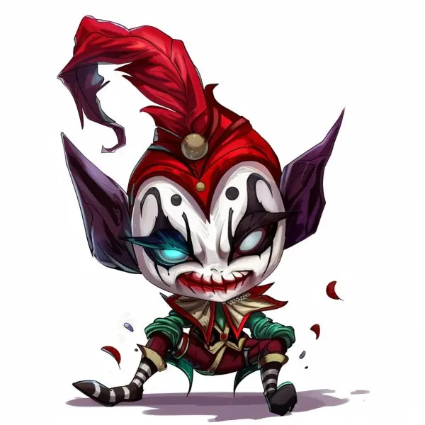 Hình Ảnh Shaco Chibi Dễ Thương Cho Fan Của Vị Pháp Sư Bóng Đêm