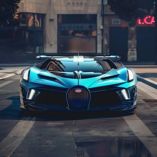 Hình ảnh Bugatti Bolide siêu xe đua độc nhất vô nhị