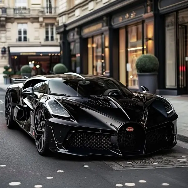 Hình ảnh Bugatti La Voiture Noire mẫu xe sang trọng hiếm có nhất thế giới