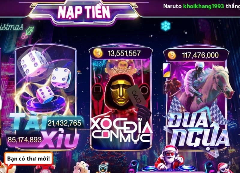 Các tính năng và phần thưởng Jackpot nổ hũ con mực