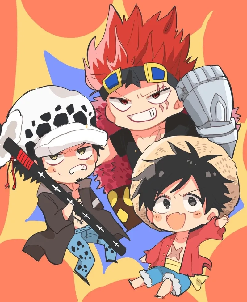 Bộ ảnh One Piece chibi cute làm avatar