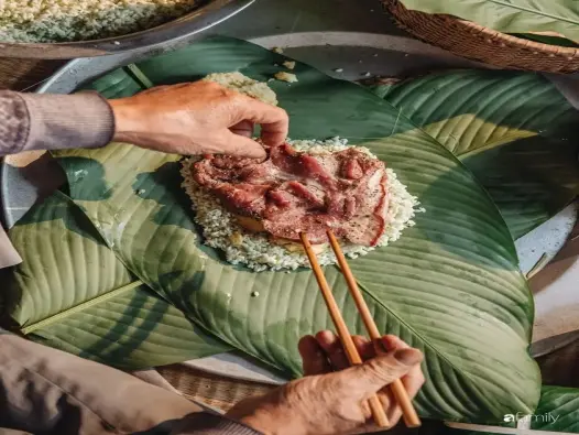 Hình ảnh bánh chưng Tết Nguyên Đán - Bánh chưng đẹp nhất Việt Nam