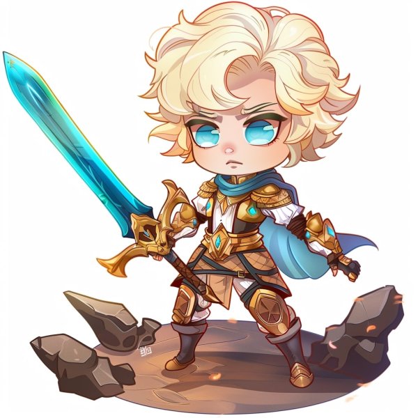 Aphelios chibi