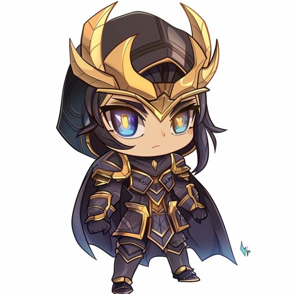 Hình ảnh Garen chibi làm avatar, hình nền điện thoại 18