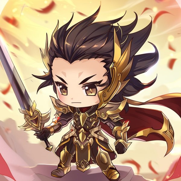 Hình ảnh Garen chibi làm avatar, hình nền điện thoại 17