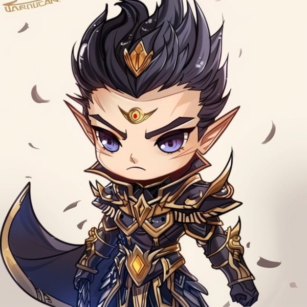 Hình ảnh Garen chibi làm avatar, hình nền điện thoại 16