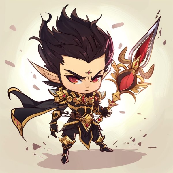 Hình ảnh Garen chibi làm avatar, hình nền điện thoại 15