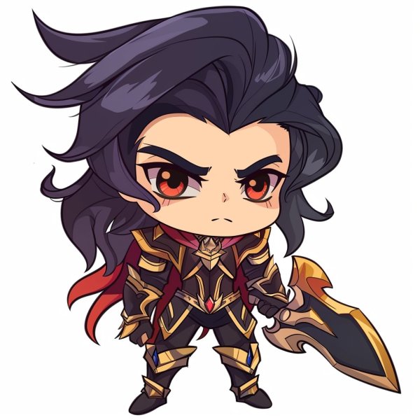 Hình ảnh Garen chibi làm avatar, hình nền điện thoại 12