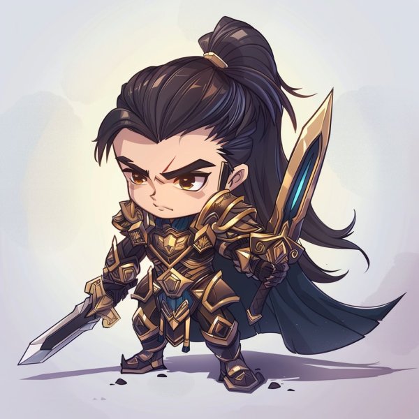 Hình ảnh Garen chibi làm avatar, hình nền điện thoại 28