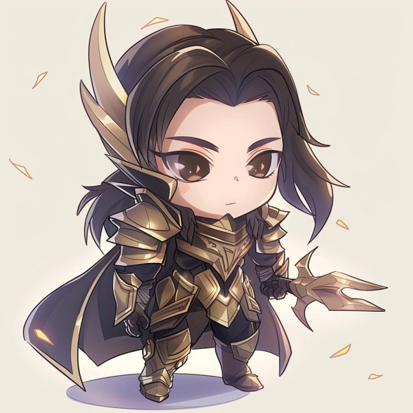 Hình ảnh Garen chibi làm avatar, hình nền điện thoại 7