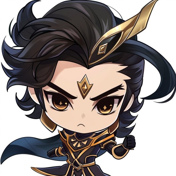 Hình ảnh Garen chibi làm avatar, hình nền điện thoại 5