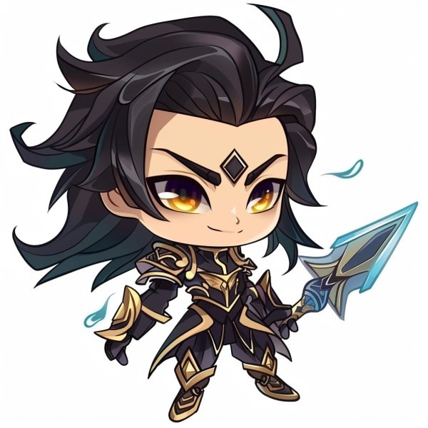 Hình ảnh Garen chibi làm avatar, hình nền điện thoại 1