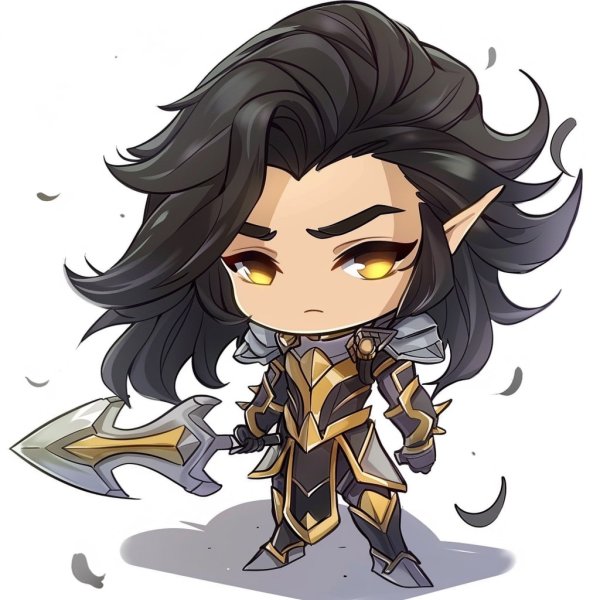 Hình ảnh Garen chibi làm avatar, hình nền điện thoại 23