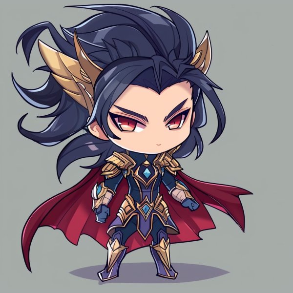 Hình ảnh Garen chibi làm avatar, hình nền điện thoại 22