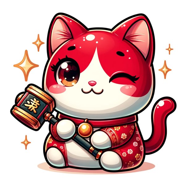 Hình ảnh mèo chibi cute làm avatar 19