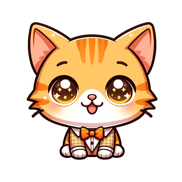 Hình ảnh mèo chibi cute làm avatar 7