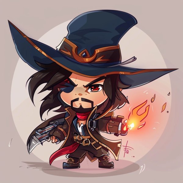 Twisted Fate Chibi 1