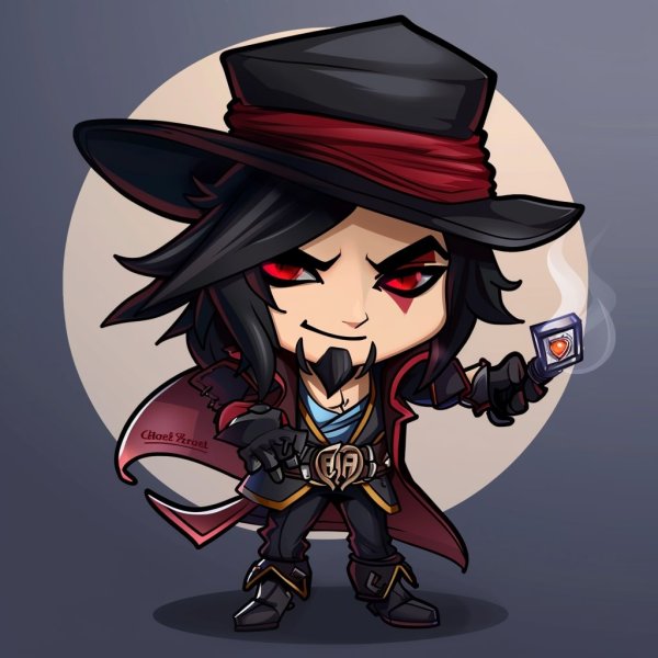 Twisted Fate Chibi 11