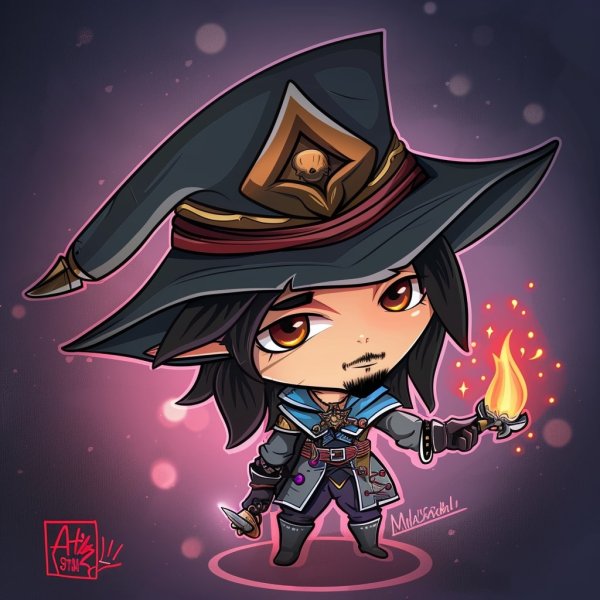 Twisted Fate Chibi 13