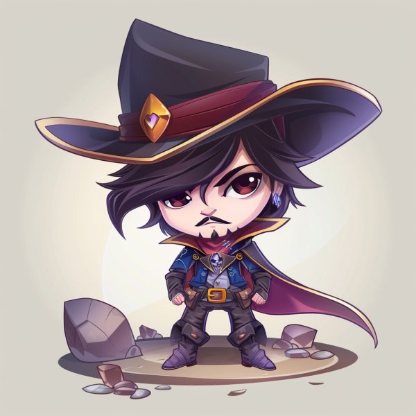 Twisted Fate Chibi 17