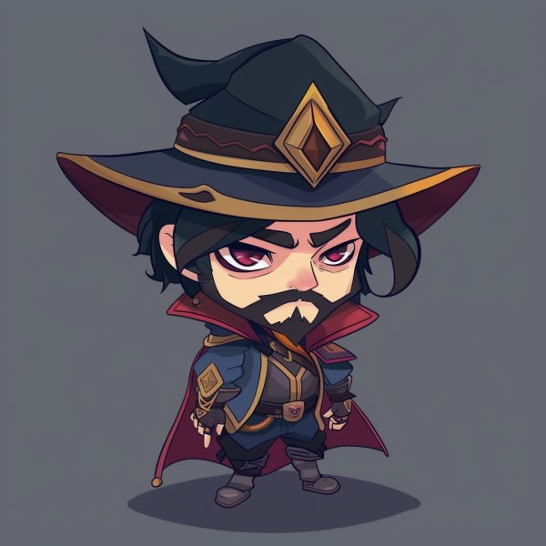 Twisted Fate Chibi 23