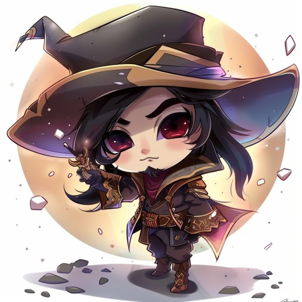 Twisted Fate Chibi 24