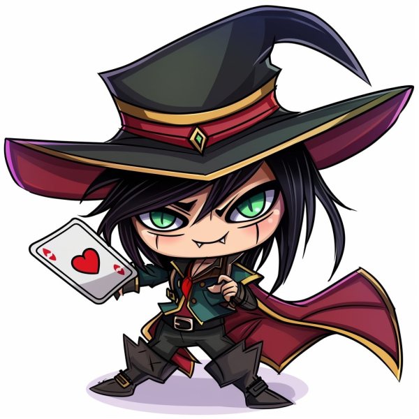 Twisted Fate Chibi 25