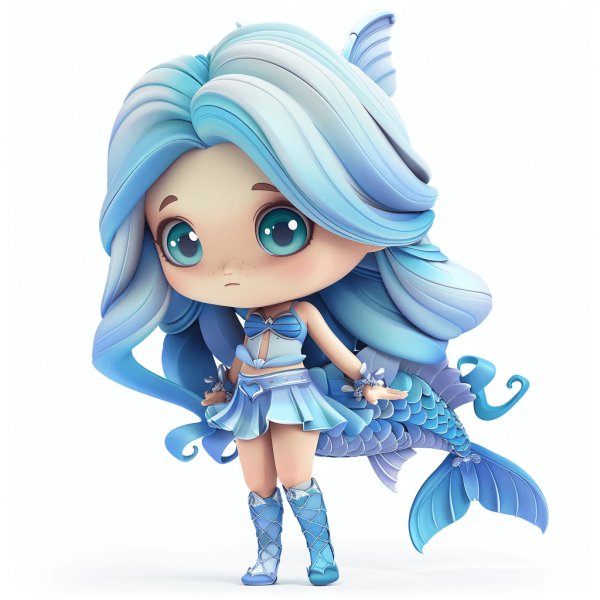 Bảo Bình chibi 1