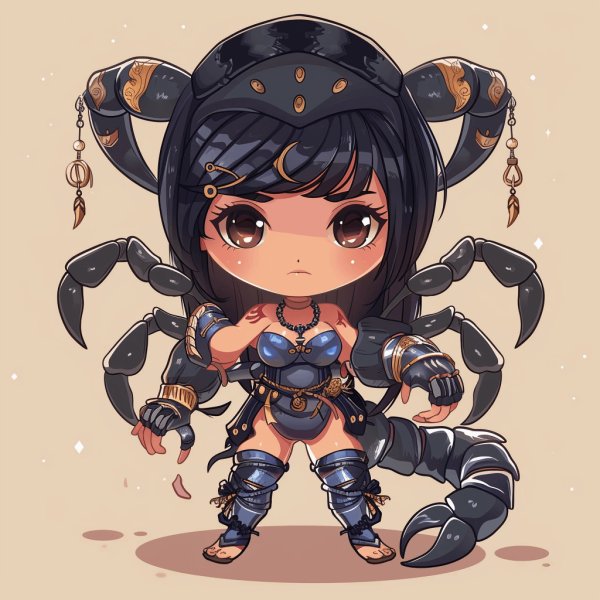 bọ cạp chibi 1