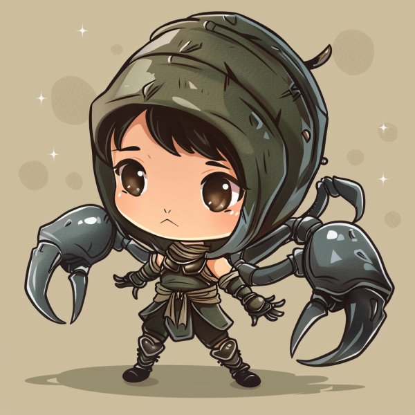 bọ cạp chibi 11