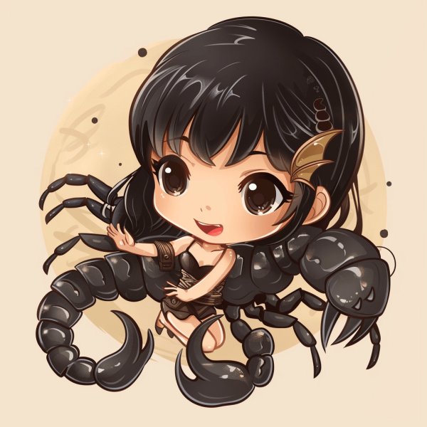 bọ cạp chibi 12