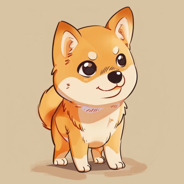 chó shiba chibi 9