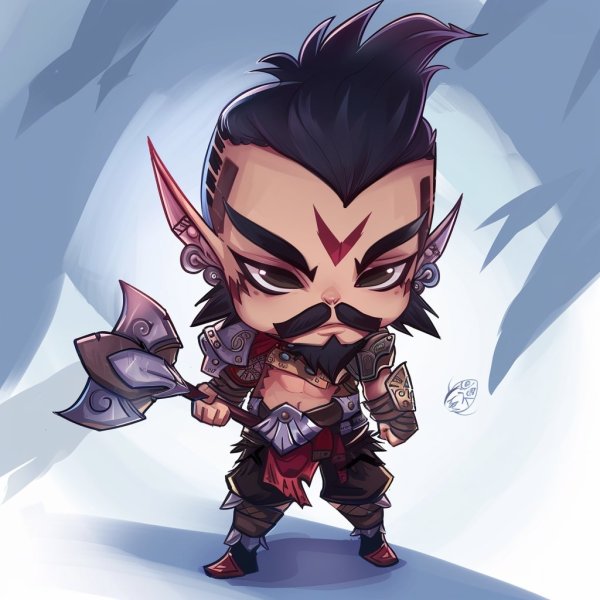 Draven Chibi 1