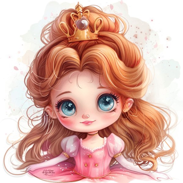 Hình avatar công chúa disney chibi 12