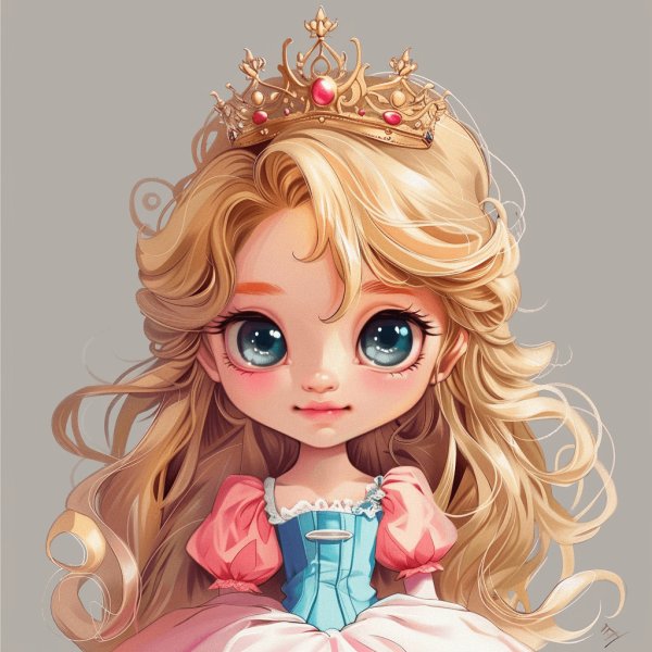 Hình avatar công chúa disney chibi 15