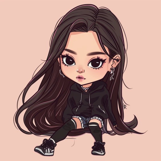 jennie chibi 1