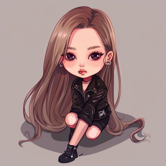 jennie chibi 17