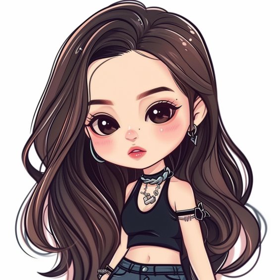 jennie chibi 18