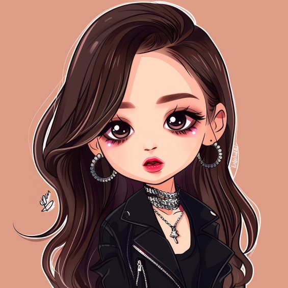 jennie chibi 4