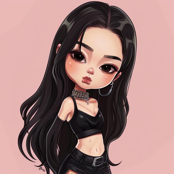 jennie chibi 6